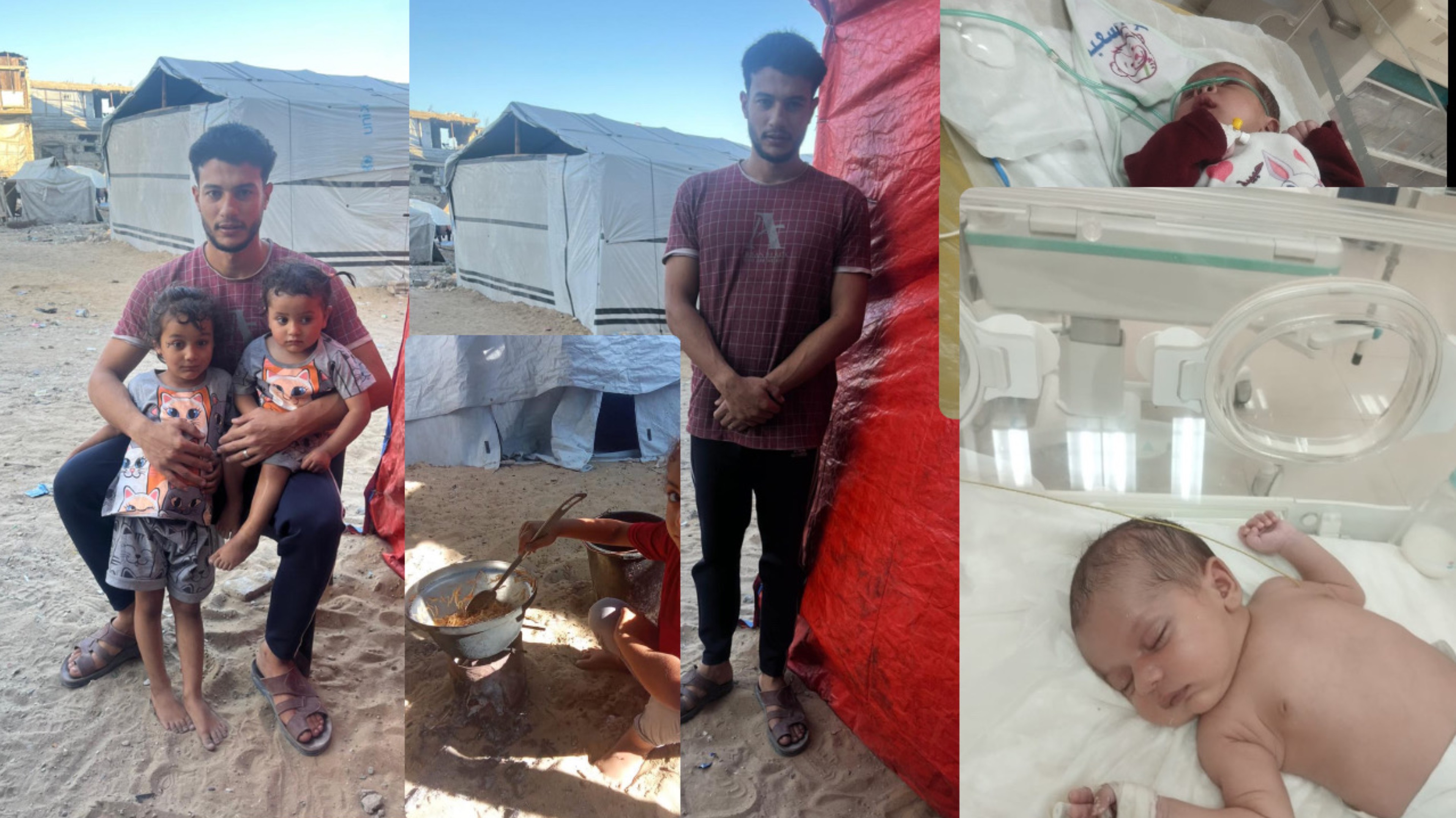 Help and donate to Mohammed and his children