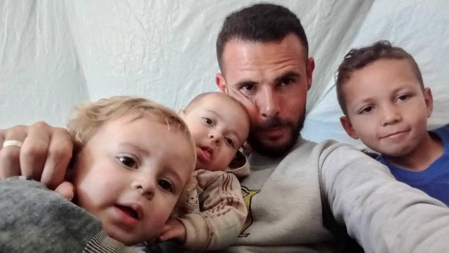 Osama Al-Shawaf official help fund - Palestinian family crisis in Gaza