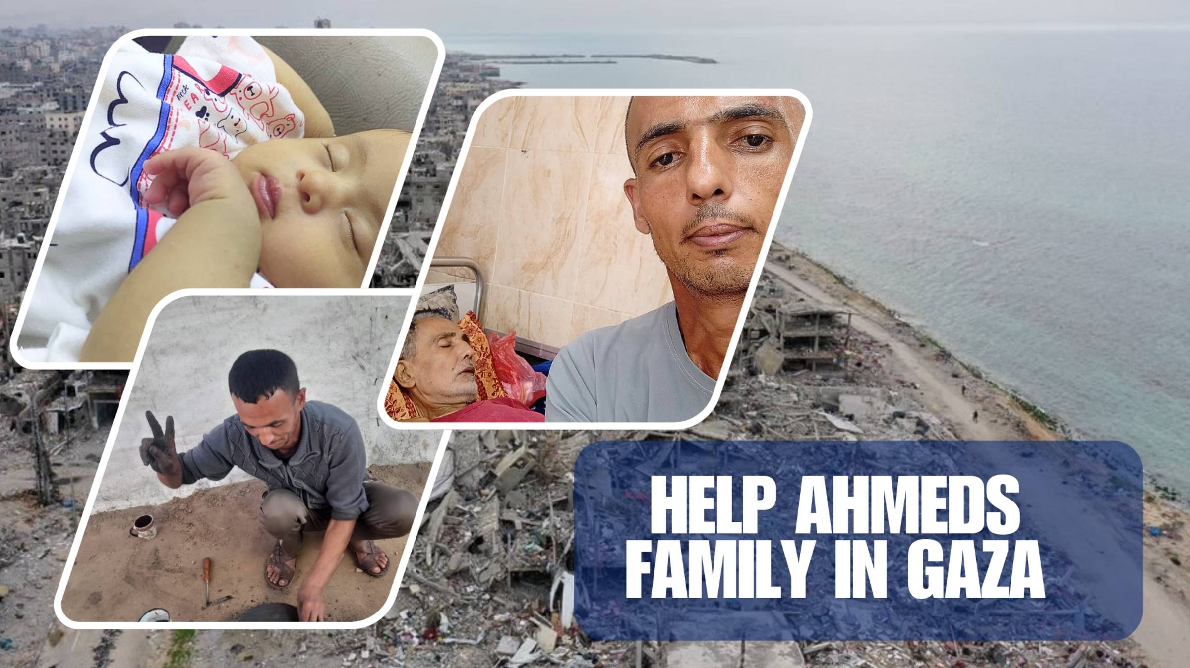 Help Ahmeds Family in Gaza | Chuffed | Non-profit charity and social ...
