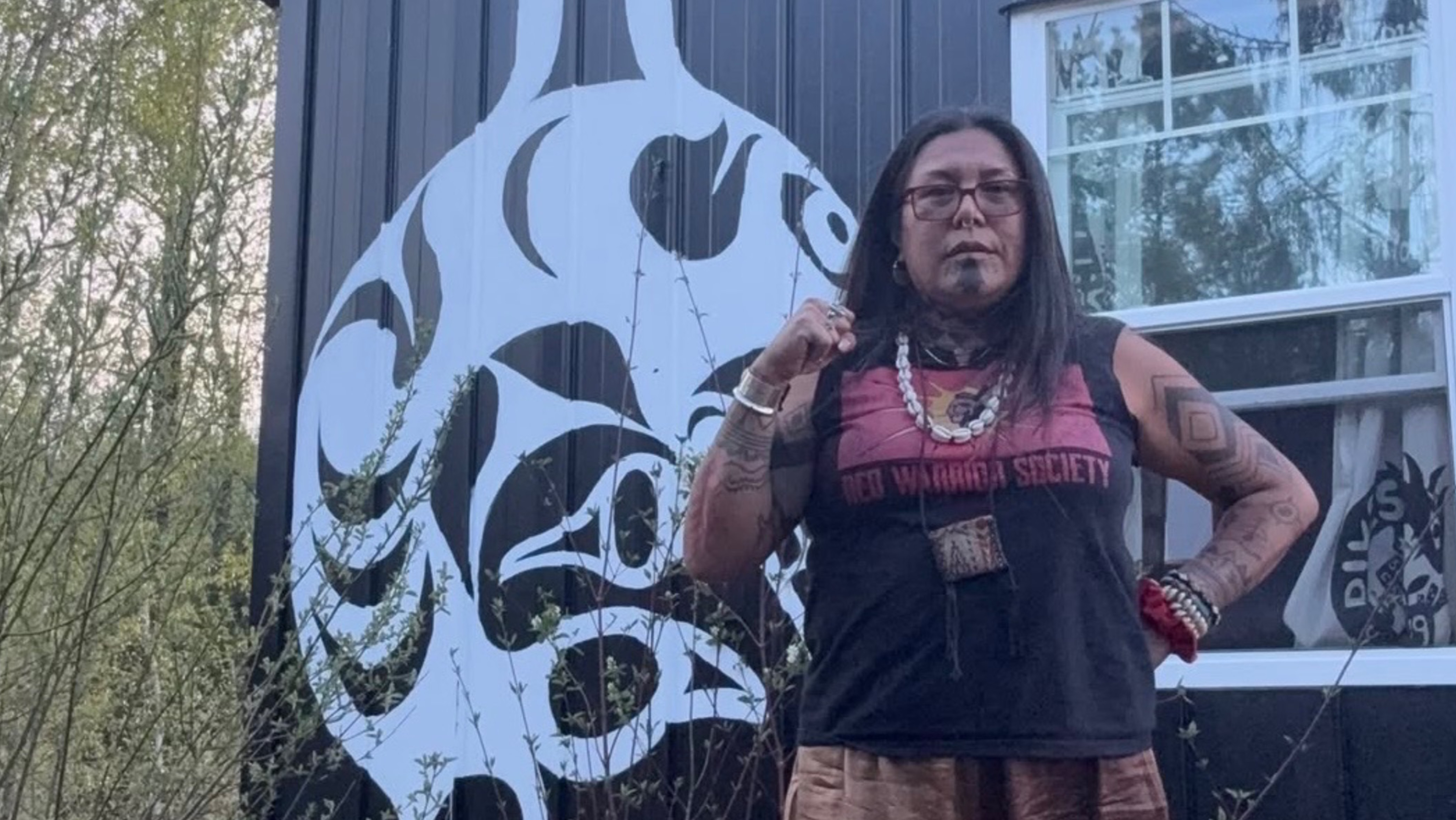 Help land defender Kanahus Manuel rebuild her home