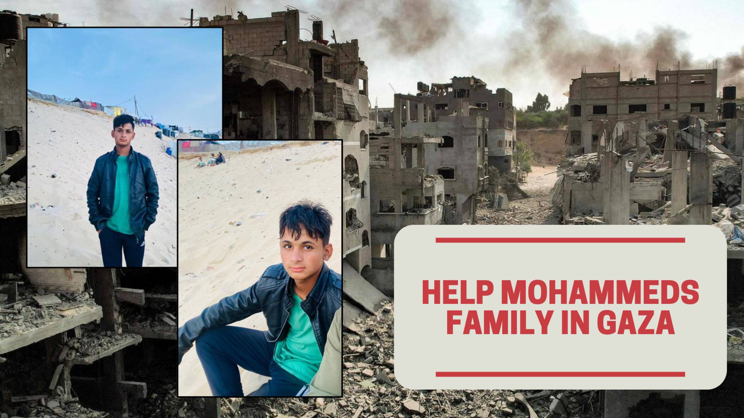 Help Mohammeds Family in Gaza | Chuffed | Non-profit charity and social ...