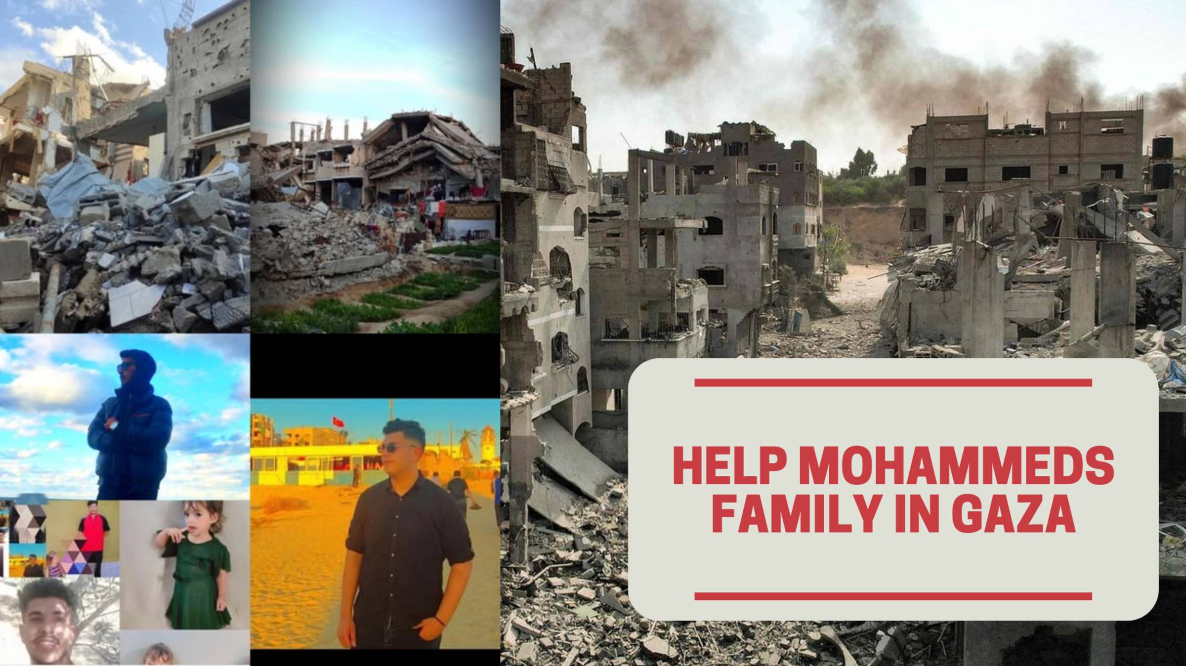 help Mohammeds family in Gaza | Chuffed | Non-profit charity and social ...
