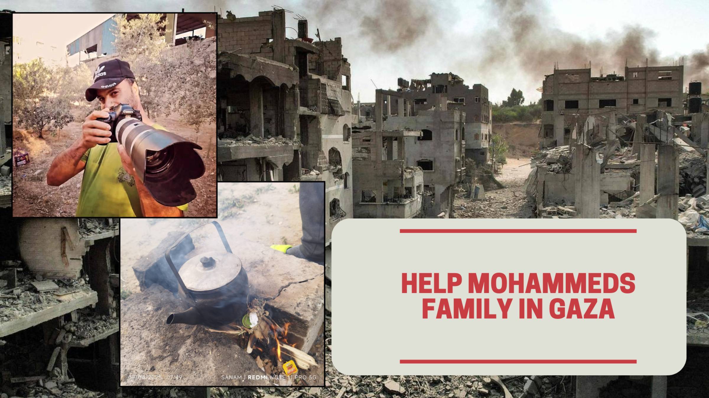 Help Mohammeds Family in Gaza | Chuffed | Non-profit charity and social ...