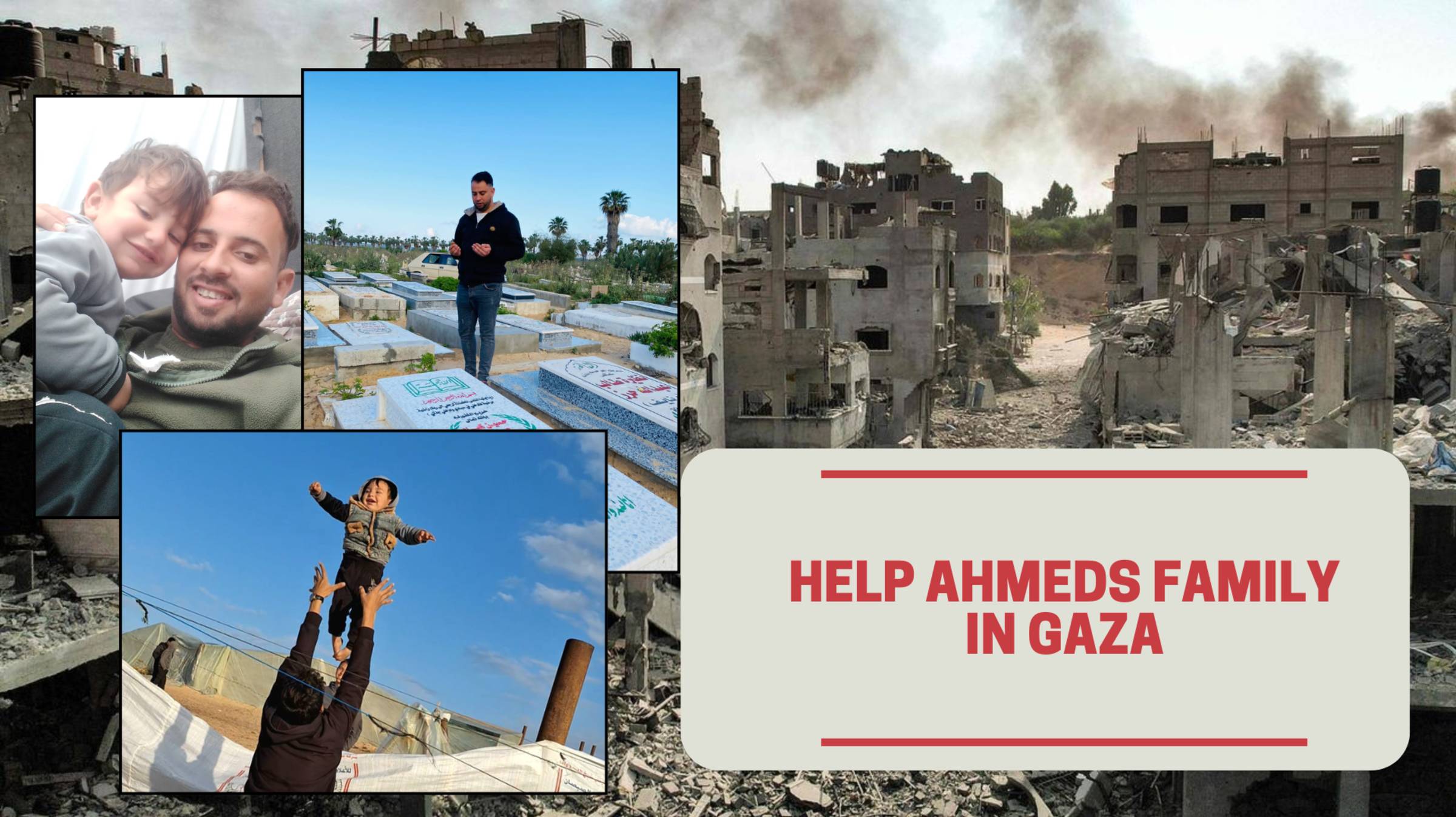 Help Ahmeds Family in Gaza | Chuffed | Non-profit charity and social ...
