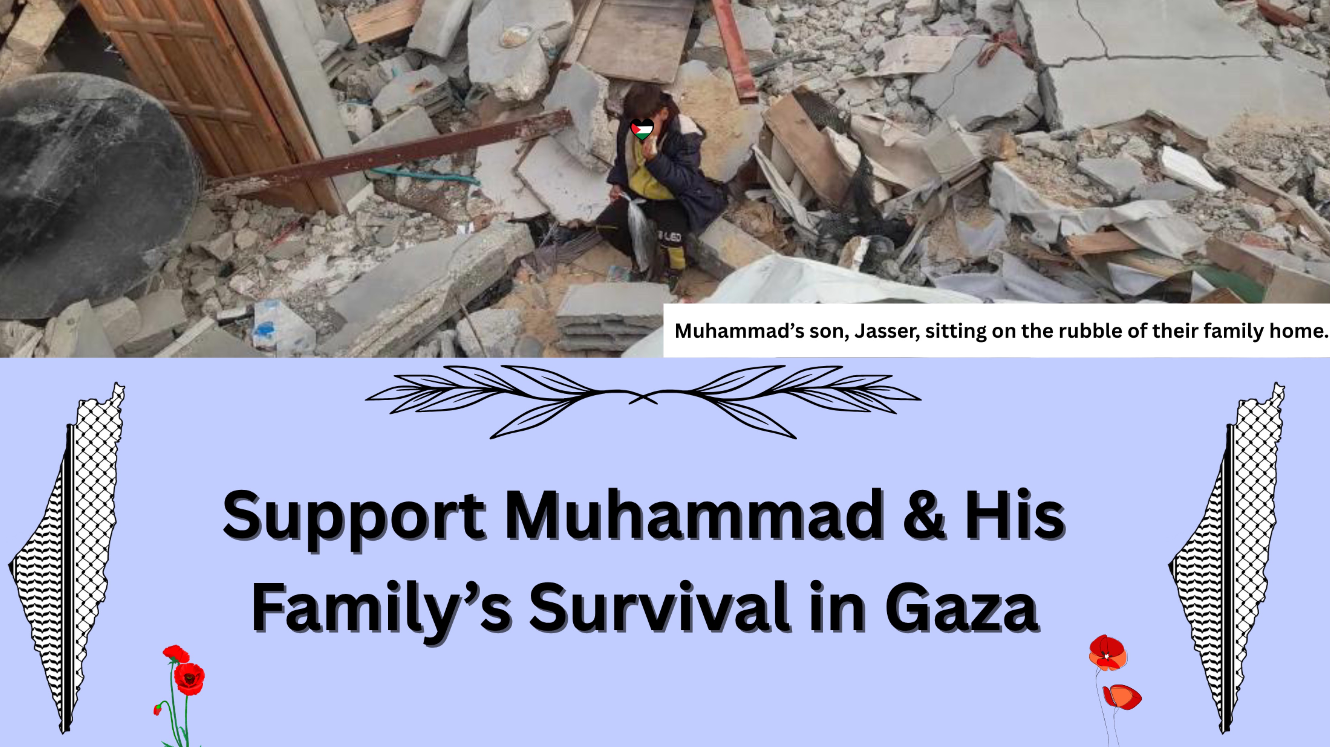 Support the Survival of Muhammad & His Family in Gaza – Help Them ...