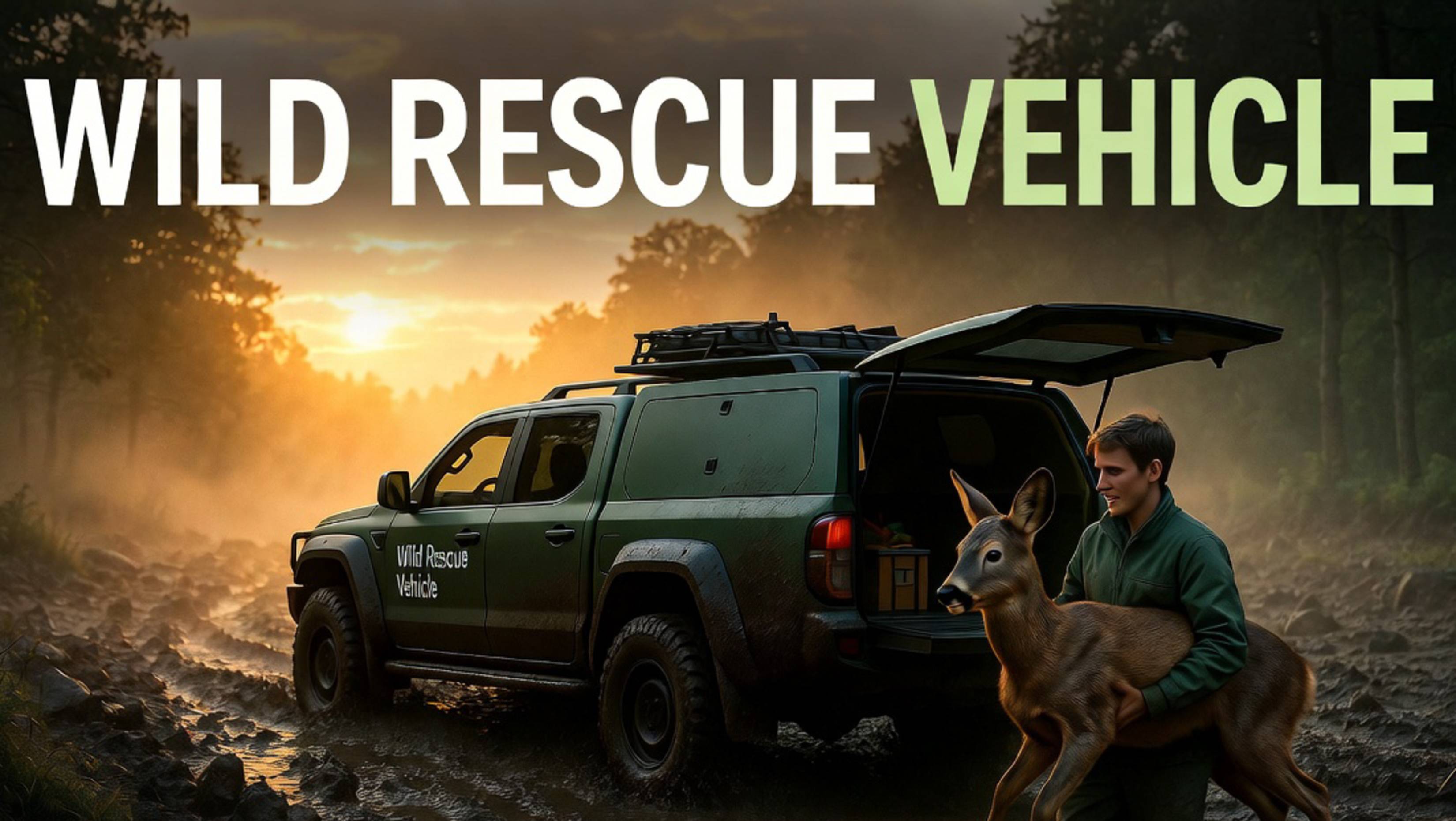 Wild Rescue Vehicle – Help Us Save Animals in Time | Chuffed | Non ...