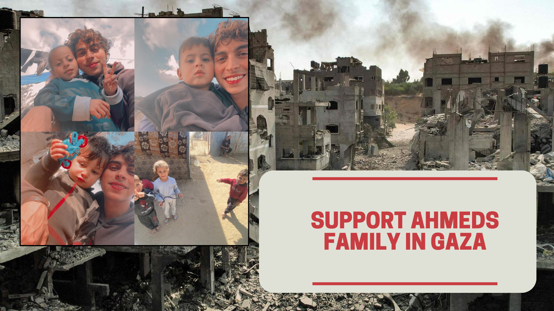 Help Ahmed in Gaza | Chuffed | Non-profit charity and social enterprise ...