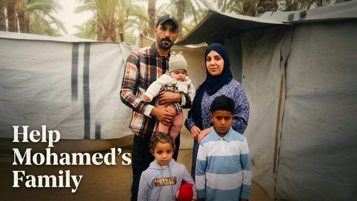 Muhammad and Family in Gaza: Rebuild Our Home and Hope