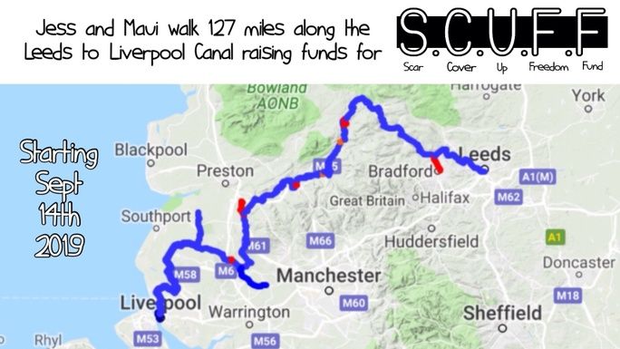 Jess and Maui walk 127 miles for SCUFF | Chuffed | Non-profit charity ...