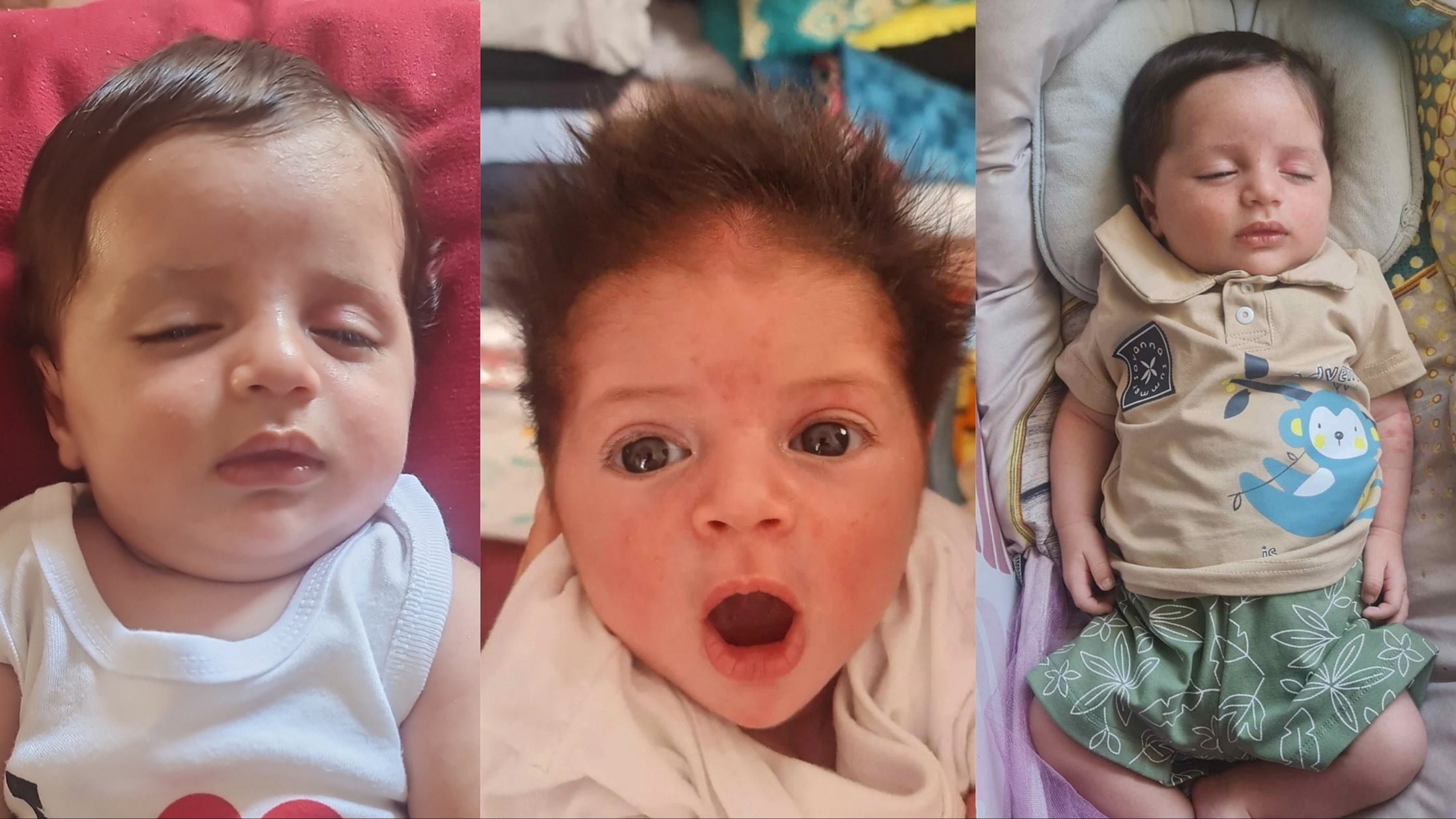 Mohammed's first child is Gaza's future: help make him healthy, clever and strong.