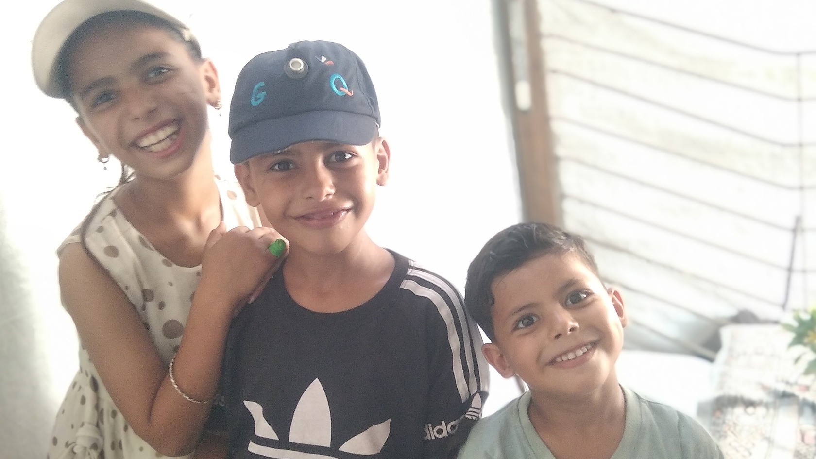 Help Abed and Eman protect their little children