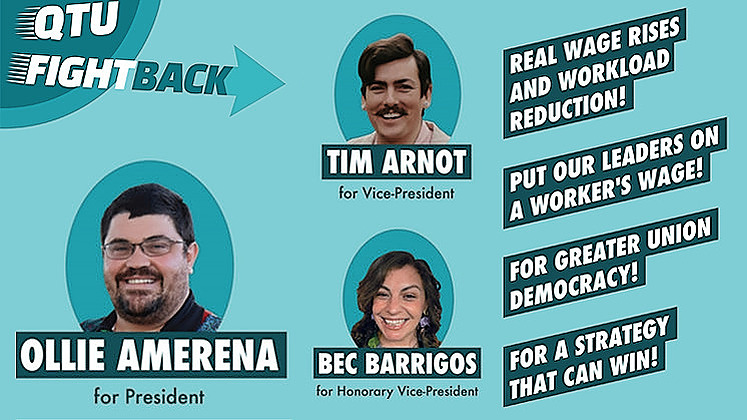 Support QTU Fightback in the union presidential elections! | Chuffed ...