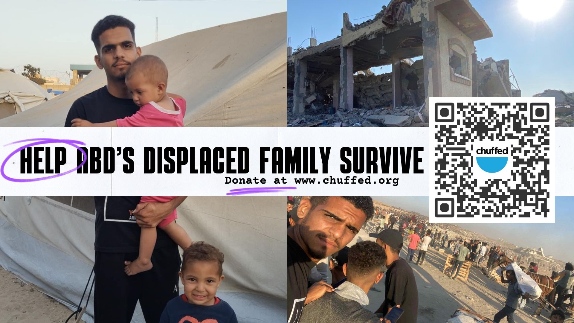 Help Displaced Family Survive in a Tent | Chuffed | Non-profit charity ...