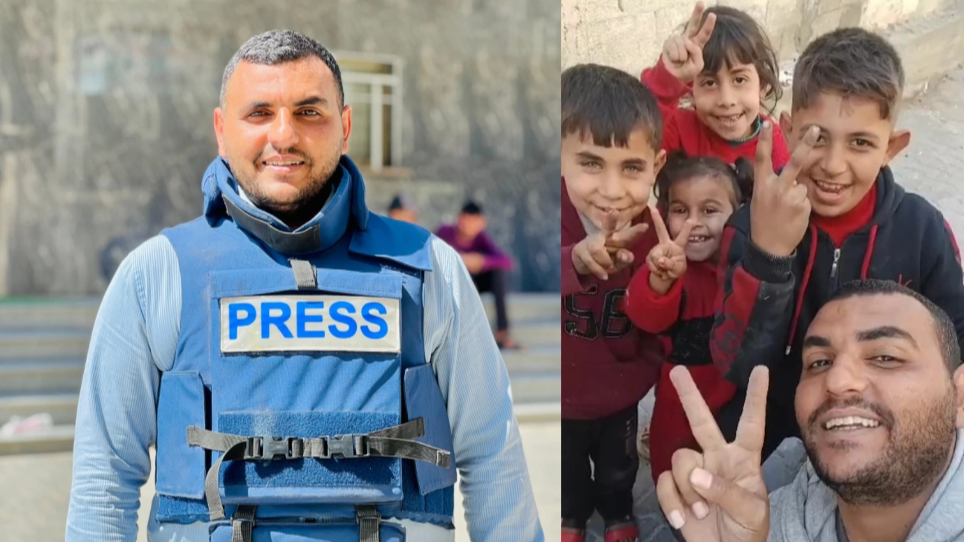 Hope for Journalist & Family in Gaza