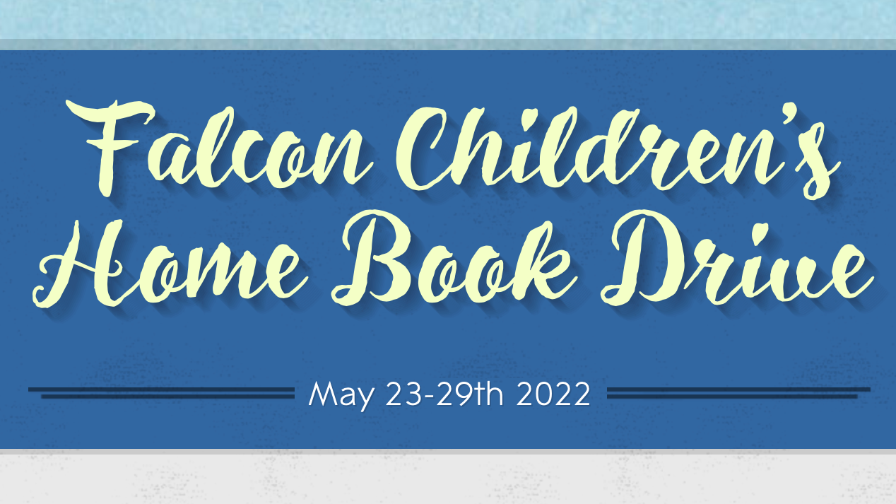 Falcon Children's Home Book Drive Chuffed Nonprofit charity and