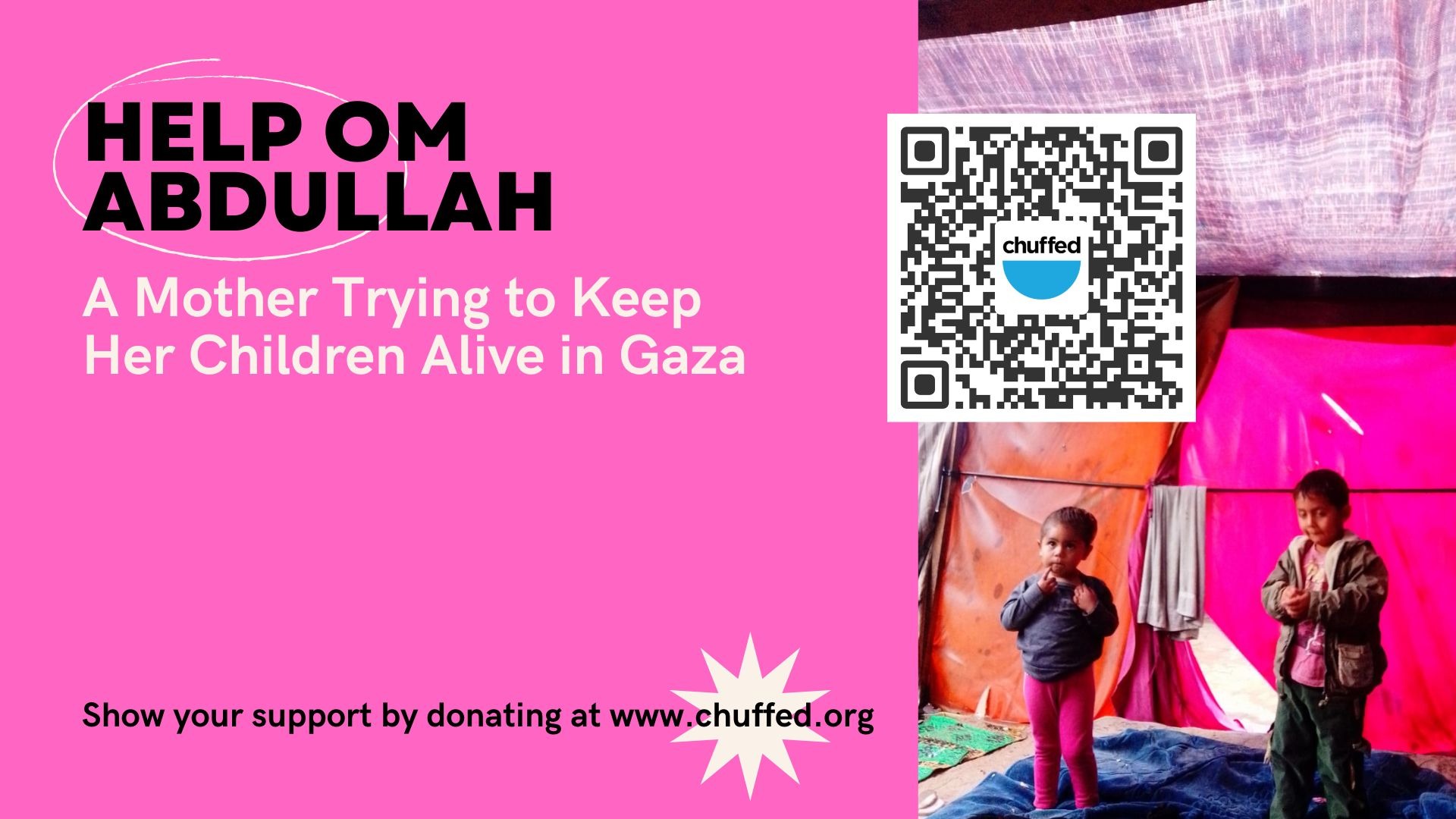 Help Om Abdullah A Mother Trying to Keep Her Children Alive in Gaza ...