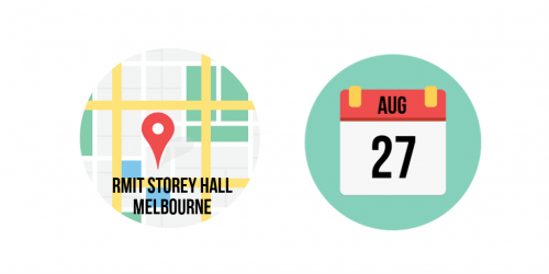 27th August at RMIT Storey Hall, Melbourne