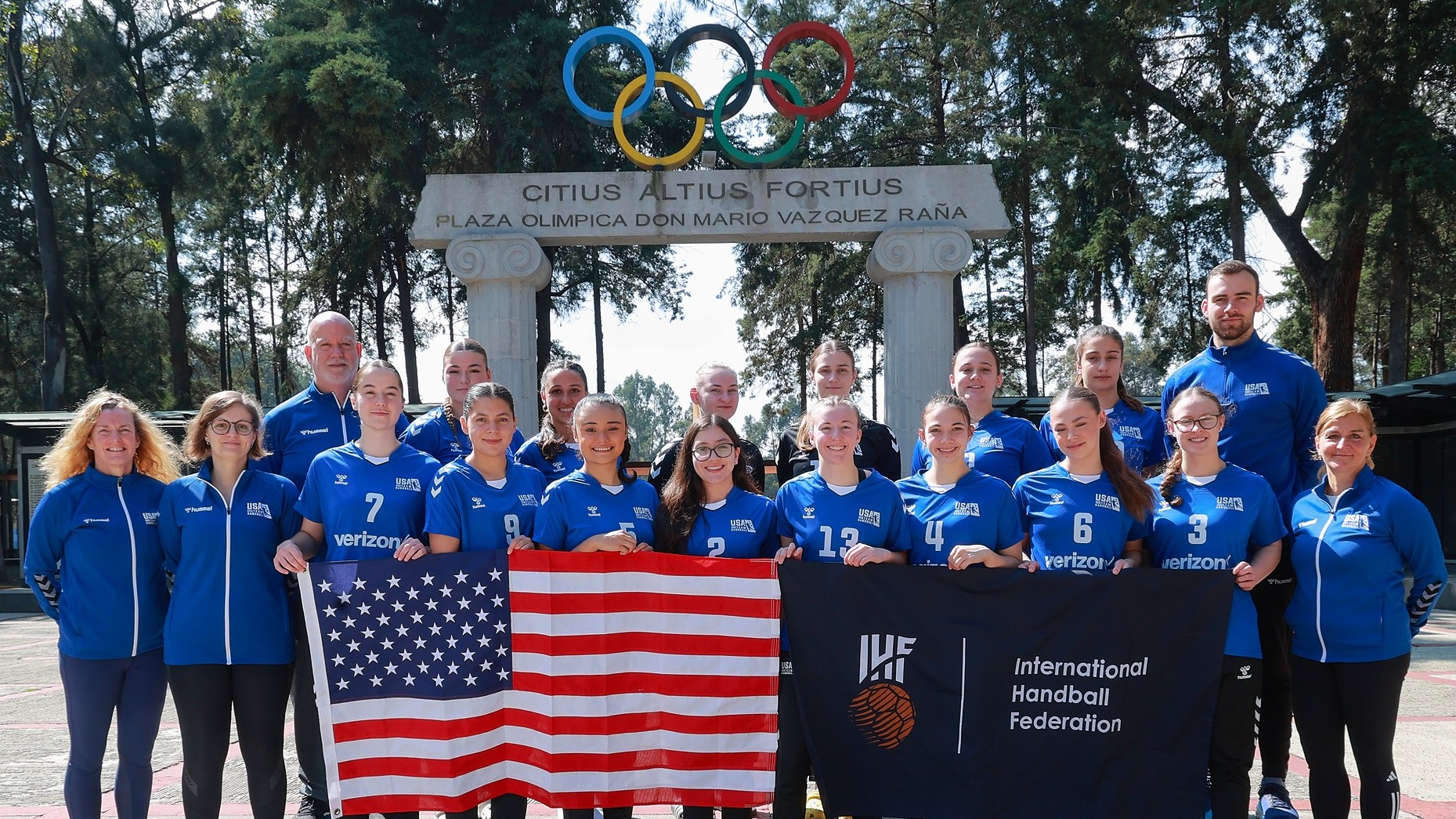 USA Team Handball U20 WNT takes on the World! | Chuffed | Non-profit ...
